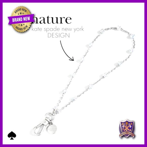 Detachable Phone Lanyard Elegant Silver Chain Y2K Chic Hands-Free Accessory - Picture 2 of 6